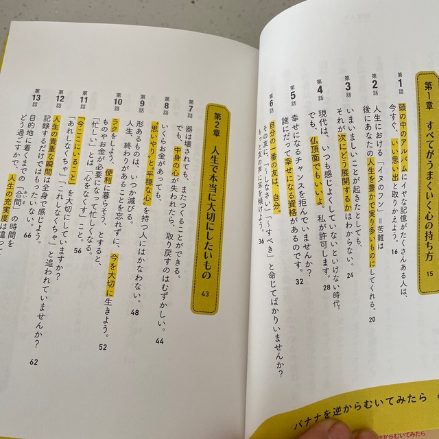 バナナを逆からむいてみたら 人生の視点を変えるレッスン エンタメ/ホビーの本(ビジネス/経済)の商品写真