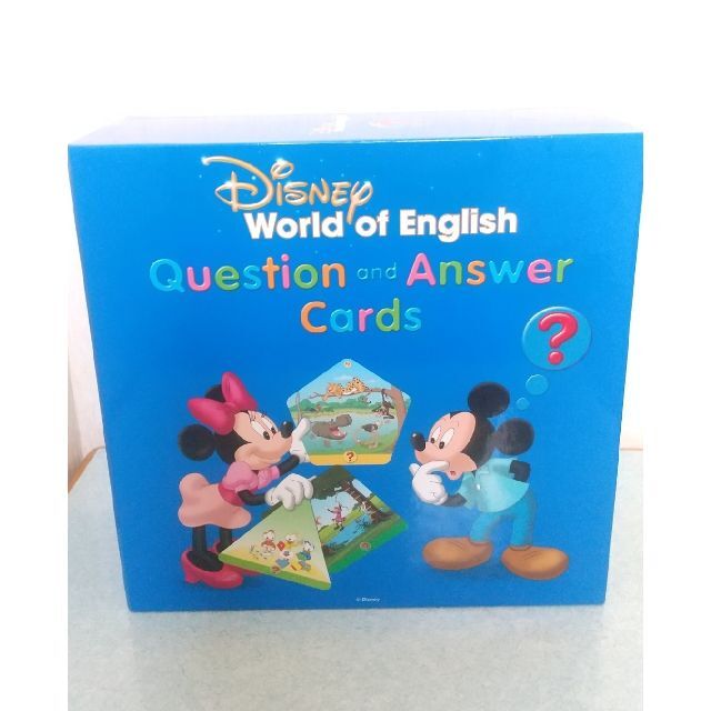 新品未開封品 Q&Aカード リニューアル最新版 ディズニー英語システム