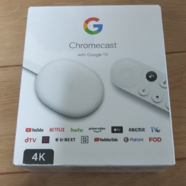 新品・未開封Google Chromecast with Google TV