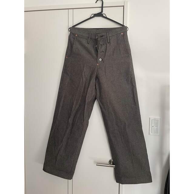 sugarhill HERRINGBONE WIDE TROUSERS スラックス sugarhill HERRINGBONE WIDE TROUSERS スラックス