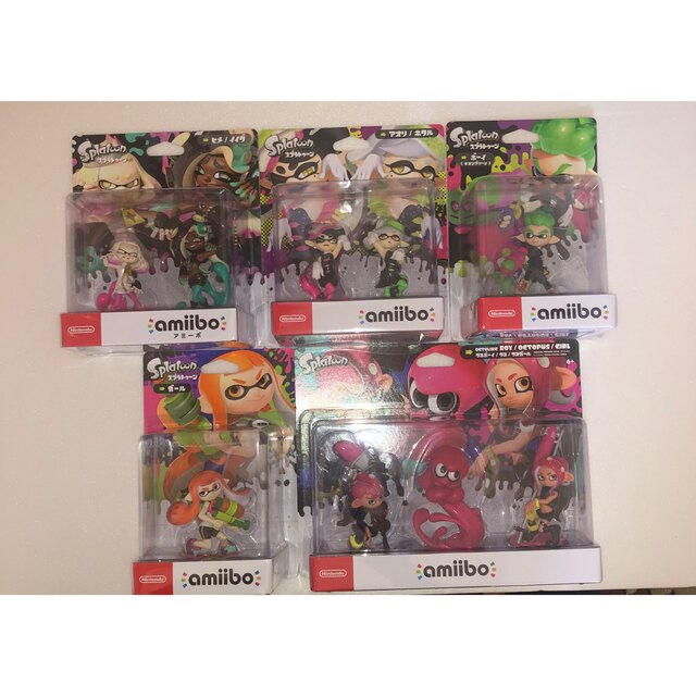 amiibo アミーボ　スプラトゥーン3 エンタメ/ホビーのフィギュア(ゲームキャラクター)の商品写真