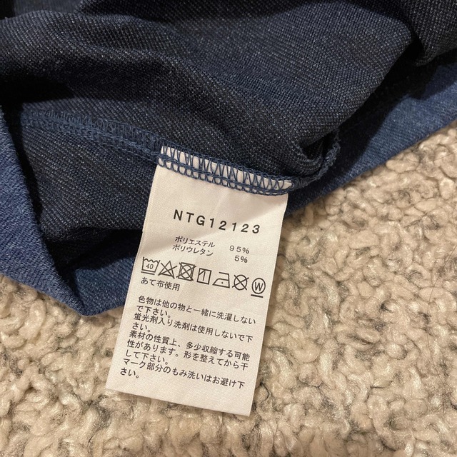 THE NORTH FACE(ザノースフェイス)のお値下げ☆The North Face ノースフェイス　ワンピ 100 デニム調 キッズ/ベビー/マタニティのキッズ服女の子用(90cm~)(ワンピース)の商品写真