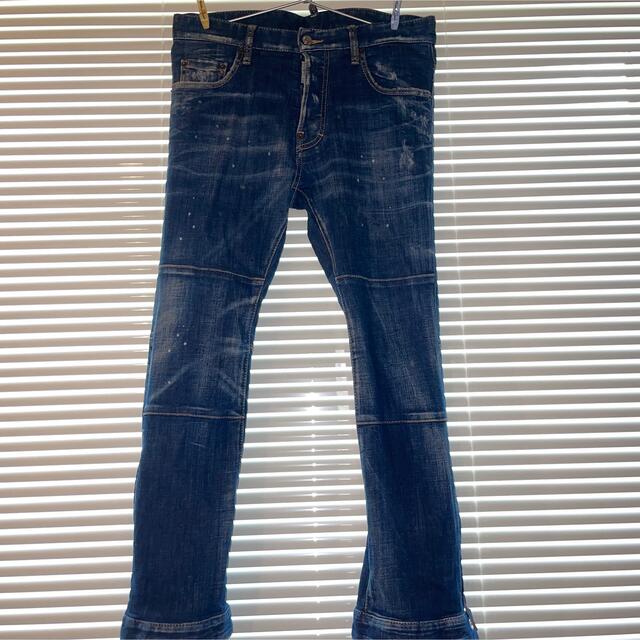 dsquared2パネルクロップドジーンズ44 【限定セール!】 www.toyotec.com