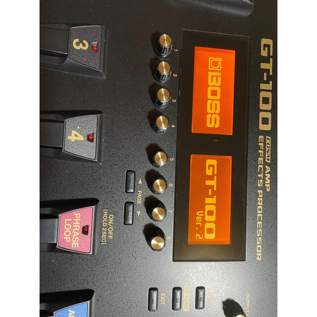 BOSS GT-100 バージョンアップ済み マルチエフェクター 人気特価