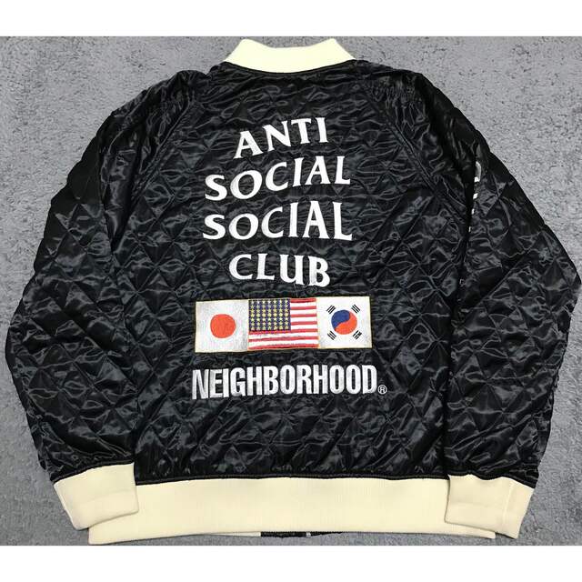 【Mｻｲｽﾞ】assc×neighborhood　ｺﾗﾎﾞｼﾞｬｹｯﾄ　黒