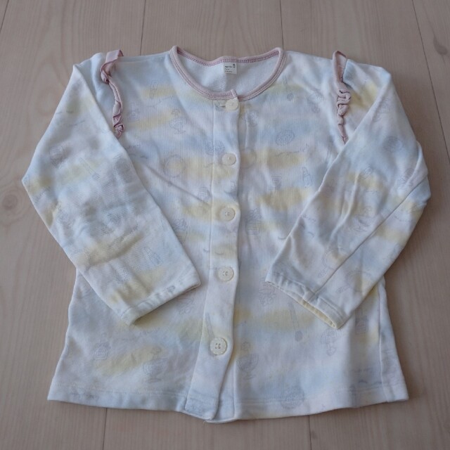 F.O.KIDS(エフオーキッズ)の長袖パジャマ 120 2点セット！ キッズ/ベビー/マタニティのキッズ服女の子用(90cm~)(パジャマ)の商品写真