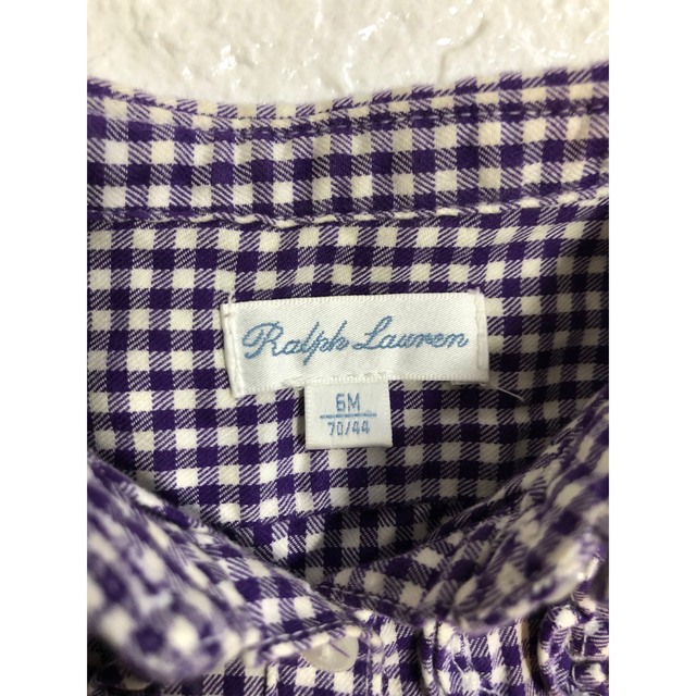Ralph Lauren(ラルフローレン)のラルフローレン　ワンピースセットアップ キッズ/ベビー/マタニティのベビー服(~85cm)(ワンピース)の商品写真