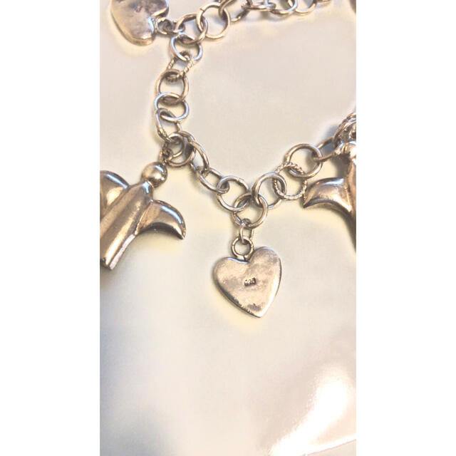 vintage silver925 charm bracelet