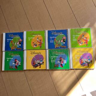 Disney - DWE ディズニー英語システム シングアロング　CD 8枚