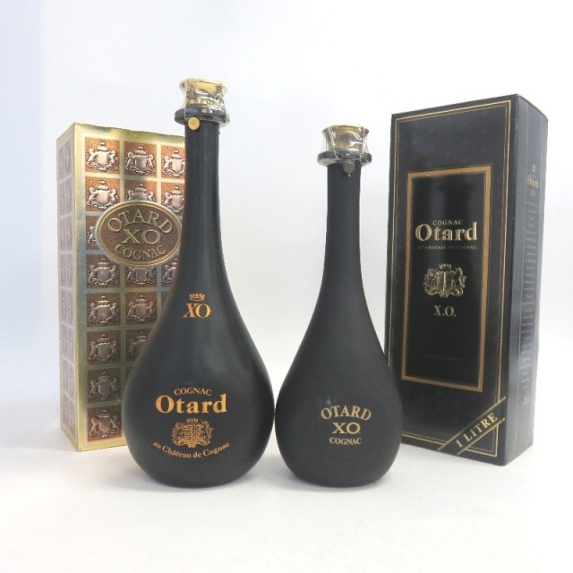 未開封★Otard【オタール】 XO コニャック 2本セット 700/1000ml 箱付