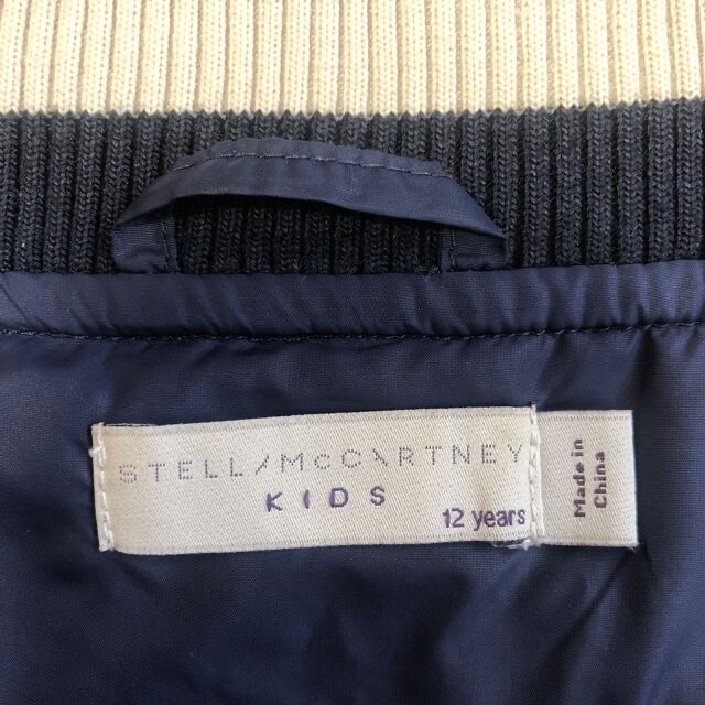 Stella McCartney(ステラマッカートニー)の【aoo 様専用】美品ステラマッカートニーエンブロイダリーボンバージャケット12 キッズ/ベビー/マタニティのキッズ服男の子用(90cm~)(ジャケット/上着)の商品写真