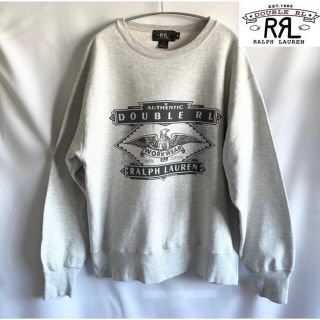 【超希少・超美品】RRL 90’s US製三つ星タグ ヴィンテージスウェット①