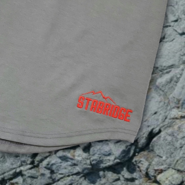 STABRIDGE × Marmot Back Logo H/S Crew