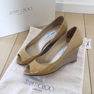 ジミーチュウ(JIMMY CHOO)のJIMMY CHOO ウエッジパンプス 美品♡(ハイヒール/パンプス)