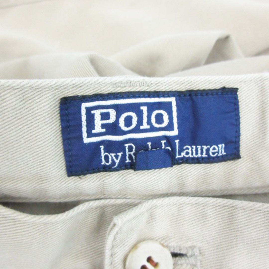 POLO RALPH LAUREN(ポロラルフローレン)のポロ バイ ラルフローレン テーパードパンツ アンクル丈 86 ベージュ レディースのパンツ(その他)の商品写真