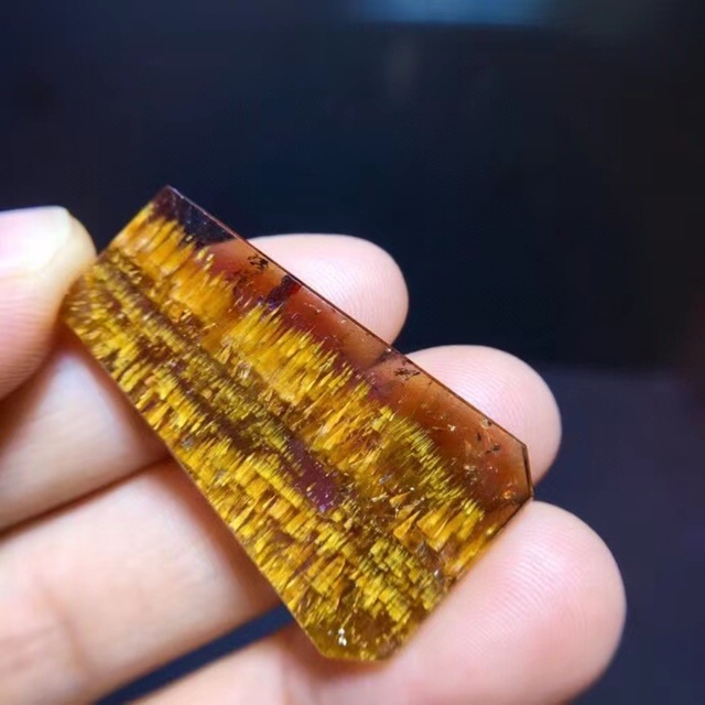安い新作 【天然 アメジスト ルース 19.5*16.6mm 】カコクセナイト