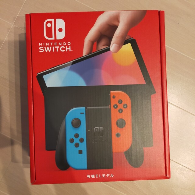 【新品未開封】Nintendo Switch 本体 有機EL ネオンブルーレッド