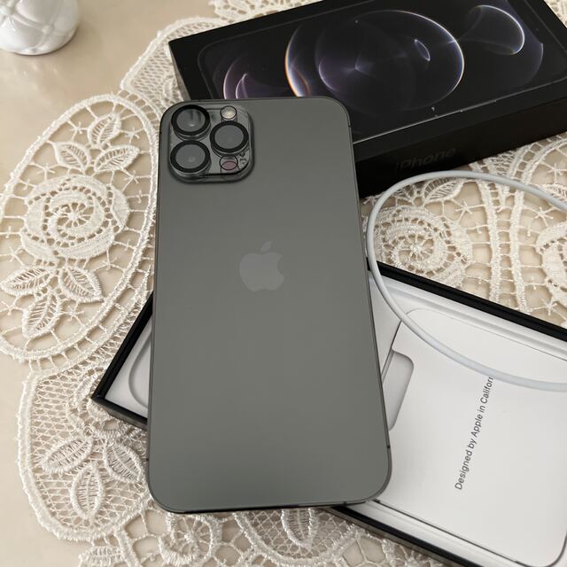 Apple(アップル)の難あり⭐︎SIMロック⭐︎iPhone 12PRO MAX 256GB スマホ/家電/カメラのスマートフォン/携帯電話(スマートフォン本体)の商品写真
