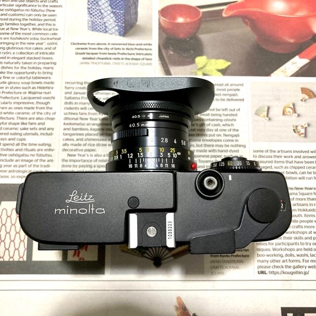 LEICA - LEITZ minolta CL M-ROKKOR QF 40mm F2 セットの通販 by N.K