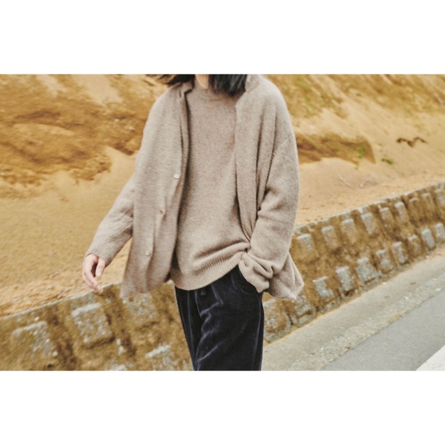 COMOLI 20AW カシミヤニットジャケット 3