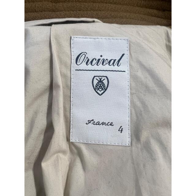 orcival オーシバル ジーロンラムメルトン シングルジャケット