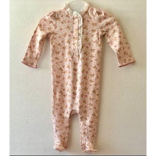 ラルフローレン(Ralph Lauren)の新品★ラルフローレン♪ 花柄足つきカバーオール 6M70(カバーオール)