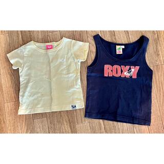 ロキシー(Roxy)のROXY Tシャツ&タンクトップ 2枚セット(Tシャツ/カットソー)