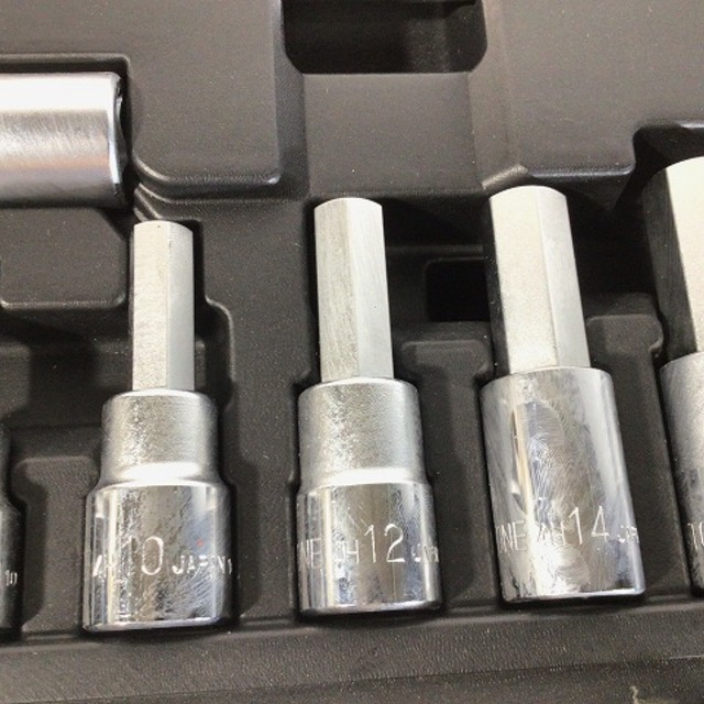 ☆中古品☆TONE トネ 12.7sq ヘキサゴンソケットレンチセット ☆中古品☆TONE トネ 12.7sq ヘキサゴンソケットレンチセット