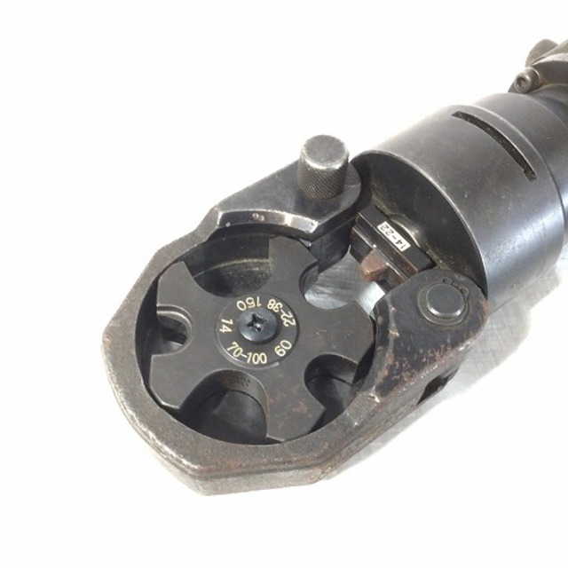 ☆品☆DAIA ダイア 電動油圧式 圧着工具 らくらくクリンパー HP ☆品☆DAIA ダイア 電動油圧式 圧着工具 らくらくクリンパー HP