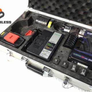 ☆品☆ CACTUS カクタス 18V コードレス電動油圧式圧着工具 EV-250DL