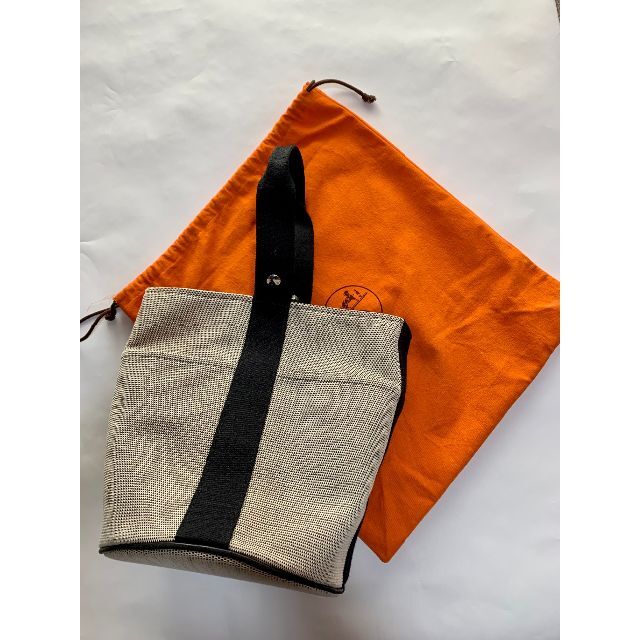 【美品】HERMES エルメス バッグ サクソー トアルアッシュ ブラック