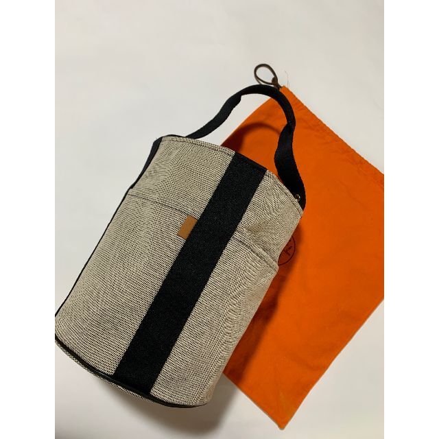 【美品】HERMES エルメス バッグ サクソー トアルアッシュ ブラック 6