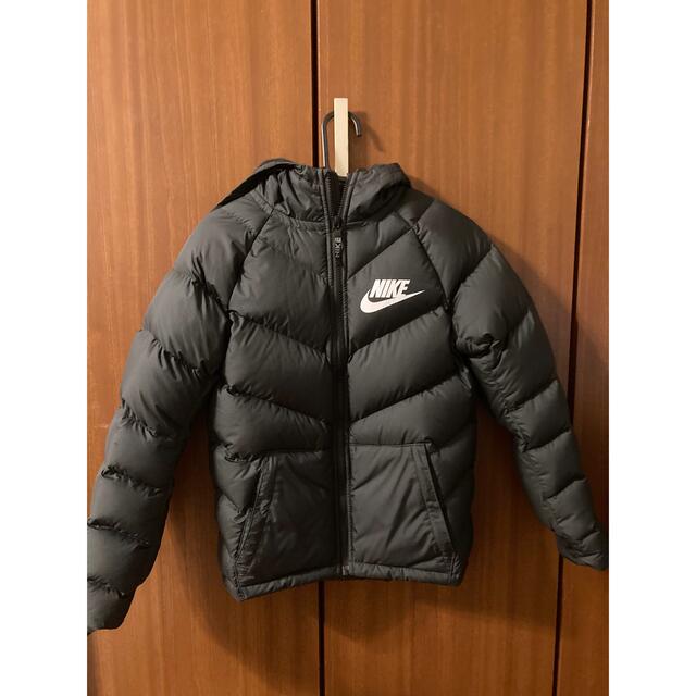 ナイキ　NIKE ダウン　ジャケット　140 150 黒　キッズキッズ服男の子用(90cm~)