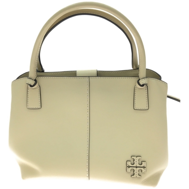 ▼▼TORY BURCH トリーバーチ ショルダー付きハンドバッグ McGRAW マックグロー 82115 バターミルク