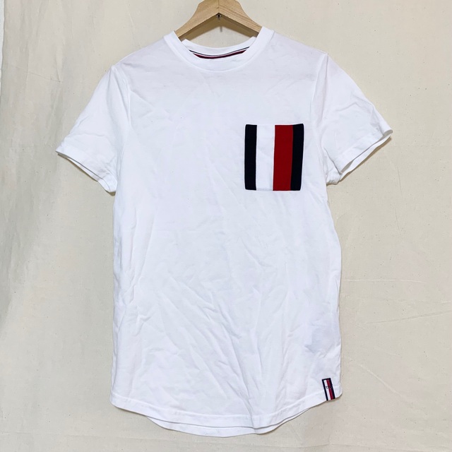 TOMMY HILFIGER(トミーヒルフィガー)のTommyHilfiger(USA)ビンテージコットンカノコTシャツ メンズのトップス(Tシャツ/カットソー(半袖/袖なし))の商品写真