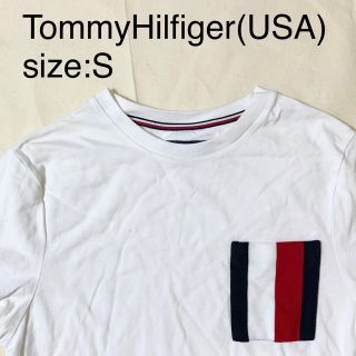 トミーヒルフィガー(TOMMY HILFIGER)のTommyHilfiger(USA)ビンテージコットンカノコTシャツ(Tシャツ/カットソー(半袖/袖なし))