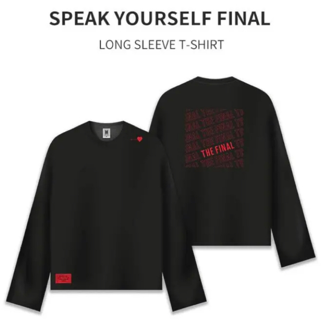エンタメ/ホビーBTS SYS THE final ロンT Tシャツ 公式