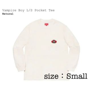 シュプリーム(Supreme)のSupreme Vampire Boy L/S Pocket Tee Sサイズ(Tシャツ/カットソー(七分/長袖))