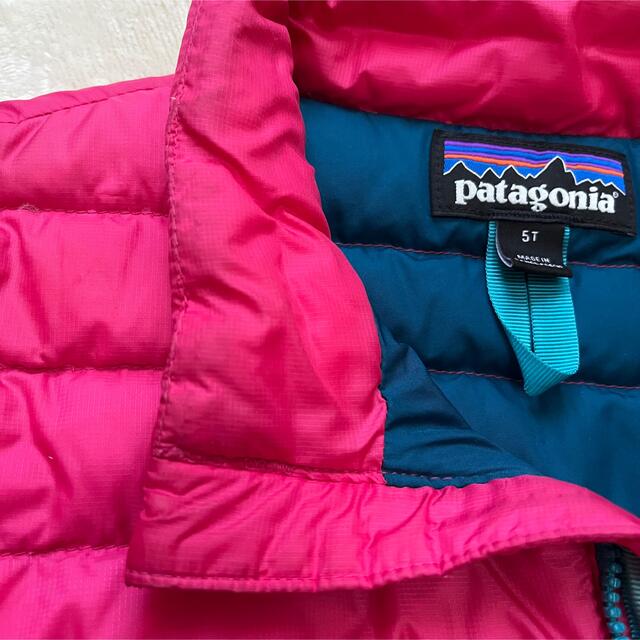 patagonia(パタゴニア)のpatagonia kids ダウン キッズ/ベビー/マタニティのキッズ服女の子用(90cm~)(ジャケット/上着)の商品写真