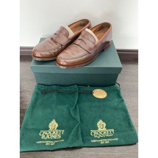 クロケットアンドジョーンズ(Crockett&Jones)のCROCKETT & JONES MAINEコードバン　レアカラー送料無料(ドレス/ビジネス)