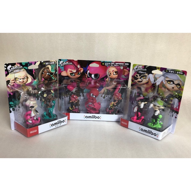 ゲームキャラクタースプラトゥーン amiibo アミーボ セット まとめ売り