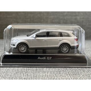 アウディ(AUDI)の1/64 京商 Audi アウディミニカーコレクション Q7 シルバー(ミニカー)