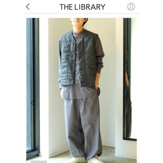 THE LIBRARY シャツ　ユニセックス(シャツ/ブラウス(長袖/七分))