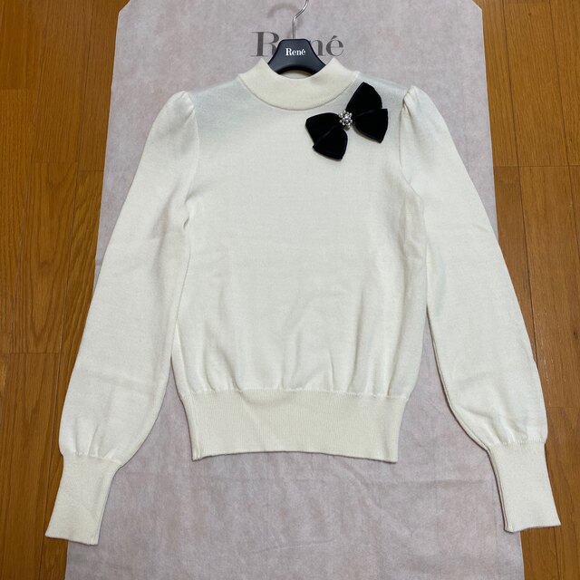 25%OFF】 ルネ ニット プルオーバー 34 オフホワイト - www