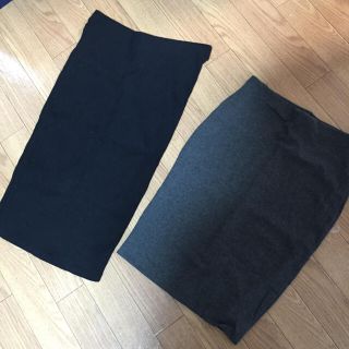 ザラ(ZARA)のタイトスカート2枚 無印良品 UNIQLO GU ベルシュカ H&M EMODA(ひざ丈スカート)