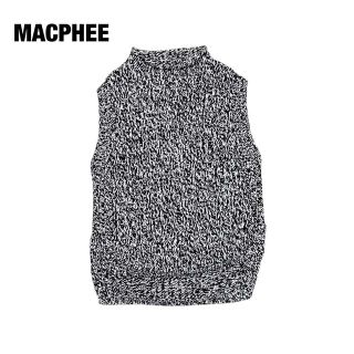 MACPHEEのニットベスト アウトレット販促品 steelpier.com
