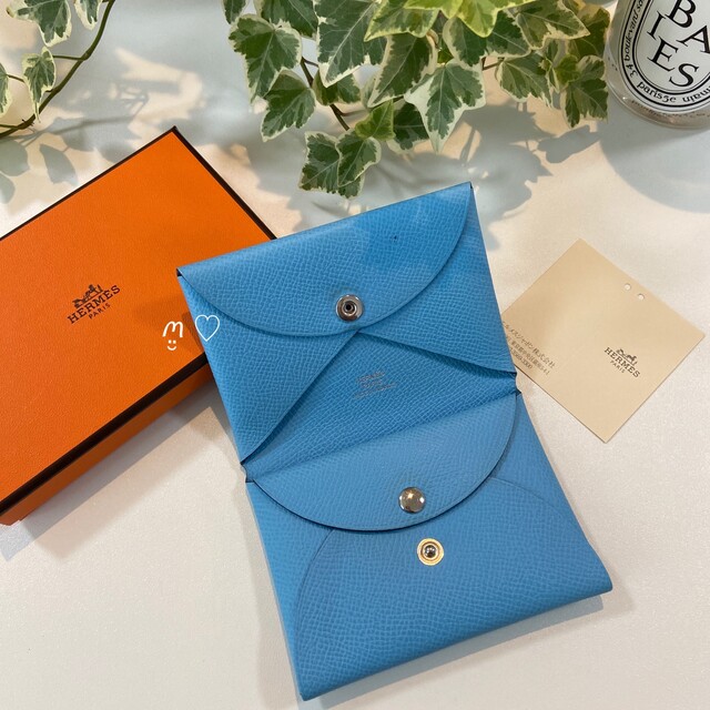 ☆日本の職人技☆ Hermes - HERMES エルメス カルヴィデュオ ミニ財布
