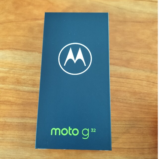 【新品・未使用】moto g32　サテンシルバー