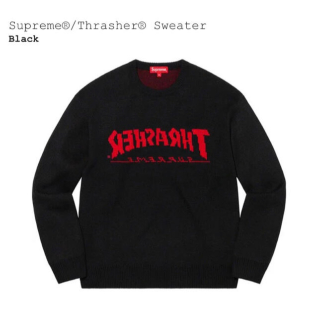 シュプリーム　Thrasher Sweater S