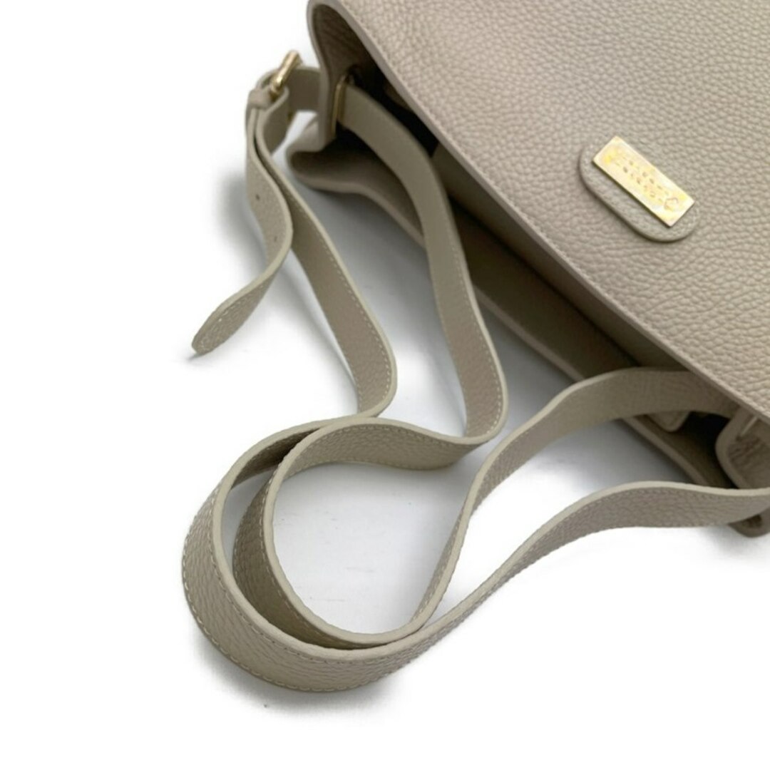 ◆◆Artigiani veneziani レザーバッグ ハンドバッグ　布袋付 ベージュ レディースのバッグ(ハンドバッグ)の商品写真